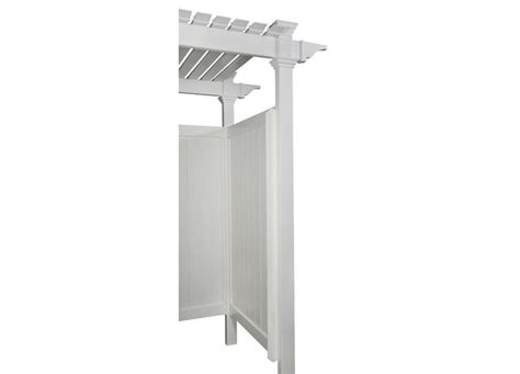 Hampton Vinyl Outdoor Shower Kit