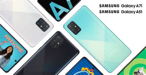 Samsung Galaxy A51 และ Galaxy A71 เปิดตัวแล้ว มาพร้อมกล้องหลัง 4 ตัว ดีไซน์รูปตัว L จอแสดงผล