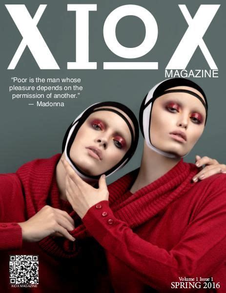Xiox Magazine April Volume 1 Issue 1 Fashion And Beauty Photography