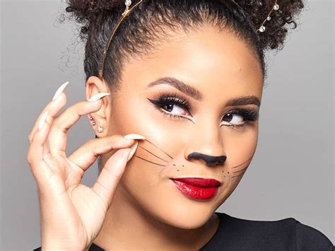 Halloween is the perfect excuse to get creative, so why not put your own unique spin on cat makeup. Halloween Cat Makeup Tutorial | Makeup.com | Makeup.com
