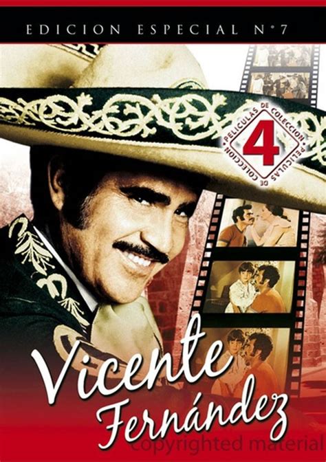 Vicente Fernandez Edicion Especial No 7 4 Pack Dvd Dvd Empire