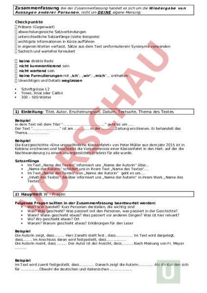 Entdecke rezepte, einrichtungsideen, stilinterpretationen und andere ideen zum ausprobieren. Arbeitsblatt: Zusammenfassung schreiben - Deutsch - Texte ...