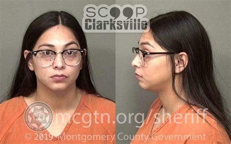 Victoria Contreras Booked On Charges Including Unlawful Exposure Booked Scoop Clarksville