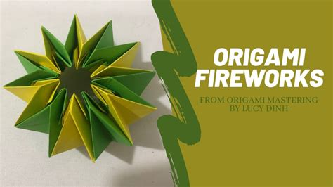 Origami Fireworks How To Make A Magic Unending Firework Step By Step