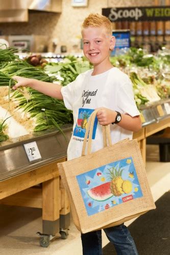 Caralee Community School Students Design Picked For Coles Reusable