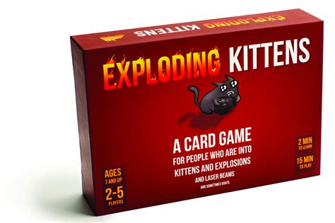 Exploding kittens card game original edition genuine item with hologram. OCT163223 - EXPLODING KITTENS ORIGINAL ED CARD GAME - Previews World