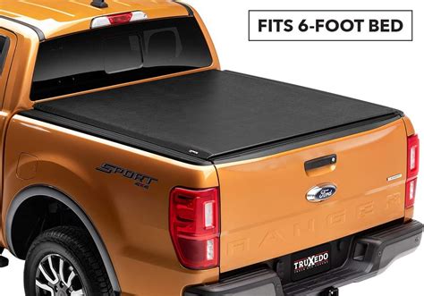 Truxedo Soft Roll Up Tonneau Cover Fits 2019 20 Ford Ranger Ebay