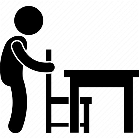 Clearing The Table Clipart Black