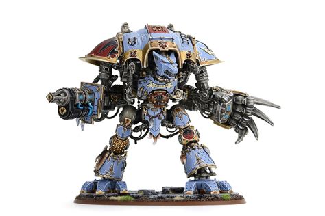 Showcase Space Wolves Themed Imperial Knight By Comradequiche Space