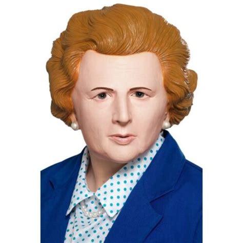 Iron Lady Mask Maragret Thatcher Politics Prime Minister Adults Fancy Dress 5020570481714 Ebay