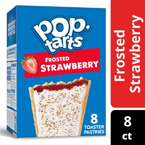 Pop Tarts Frosted Strawberry Breakfast Toaster Pastries 13 5 Oz 8 Count