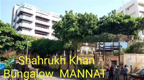Shahrukh Khan House Bungalow Mannat Bandstand Bandra Mumbai