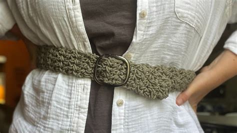 How To Crochet A Belt — Bags By Bento