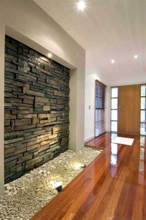 Best 25 Amazing Rock Wall Design Interior Ideas Stone Wall Interior