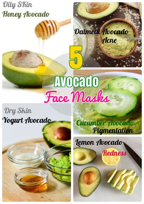 Top 5 Homespun Avocado Face Masks For Various Skin Troubles