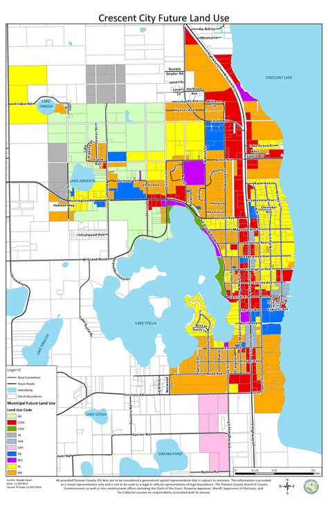 Land Use And Zoning Maps Crescent City Florida