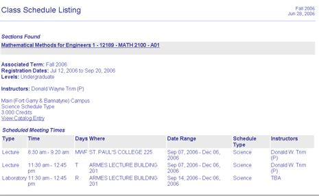 If you're the first to go, avoid mentioning grades. University of Manitoba - Student Affairs - Registrar's ...