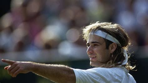 Andre Agassi Back At Wimbledon 25 Years On From His First Grand Slam