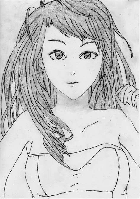 Manga Girl By 1dragonwarrior1 On Deviantart
