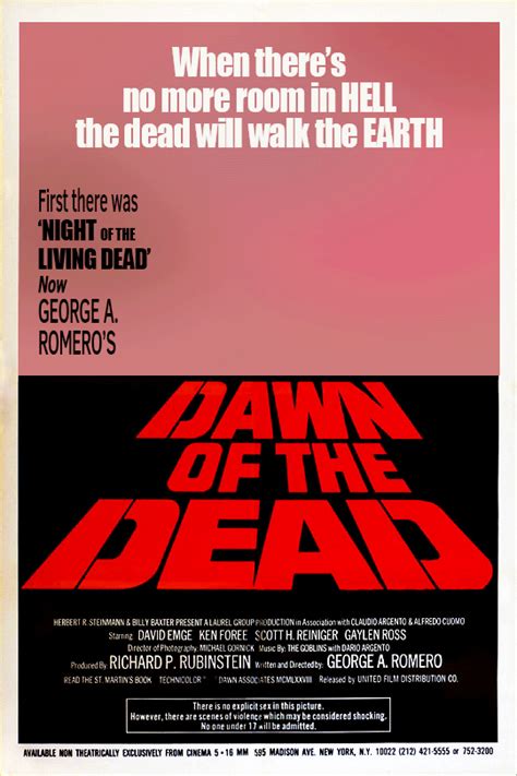 Movie Poster  Dawn Of The Dead 1978 By Loupii On Deviantart