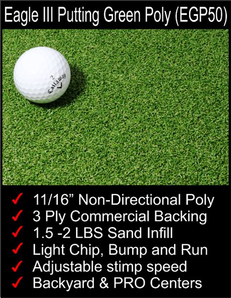 A backyard putting green has such a great social element to it that you'll use it a lot more if it's close to patios or other entertaining areas. 15' X 20' Putting Green Kit, EZ Putting Green Kits, 1520GK | Backyard putting green, Putting ...
