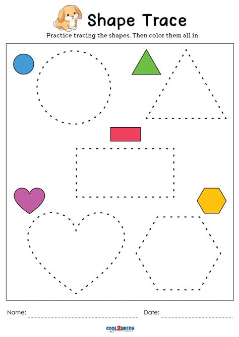 Shape Tracing Worksheets Artofit Hot Sex Picture