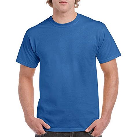 Gildan Men S Heavy Cotton T Shirt Style G Pack Royal Small