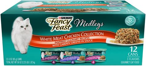 Maybe you would like to learn more about one of these? (12 Pack) Fancy Feast Medleys White Meat Chicken Recipe ...