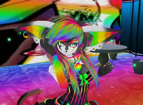 Rainbow Furry Raver By Capture The Moment On Deviantart