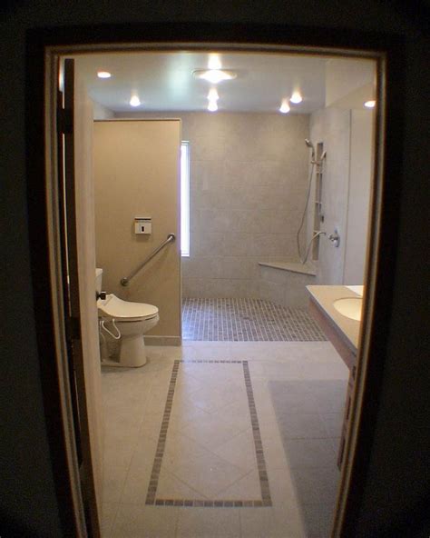 Chances are you'll discovered another ada bathroom layout with shower better design ideas. 90+ Renovations Wheelchair Accessible Shower Design Photos ...