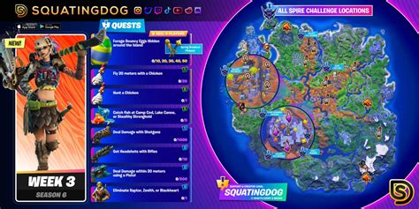 Fortnite Chapter 2 Season 6 Week 3 Challenges Guide Video Games Blogger