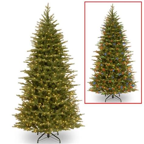 National Tree Company 75 Ft Norway Spruce Pre Lit Slim Artificial
