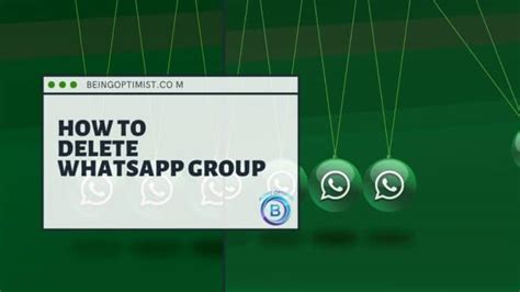 6 Quick Steps How To Delete Whatsapp Group Permanently