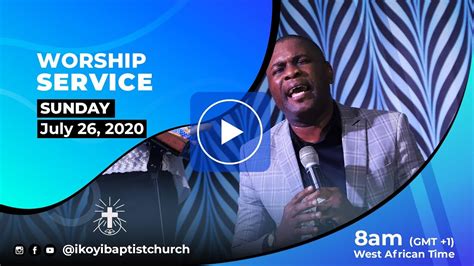 Livestream Online Worship Service July 26 2020 Youtube
