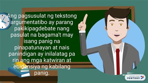 TEKSTONG ARGUMENTATIBO  YouTube