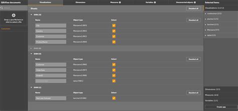 Example: Manually recreating QlikView content in Qlik Sense ‒ Qlik