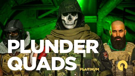 Call Of Duty Warzone Plunder Quads Platinum 12 Kills Ultra Graphics
