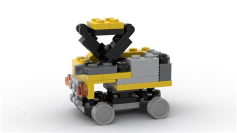 Lego Moc 31014 Scissor Lift By Dujk Rebrickable Build With Lego