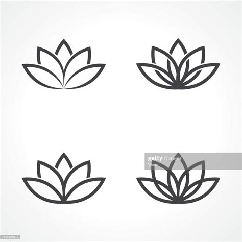 Lotus Symbol High Res Vector Graphic Getty Images