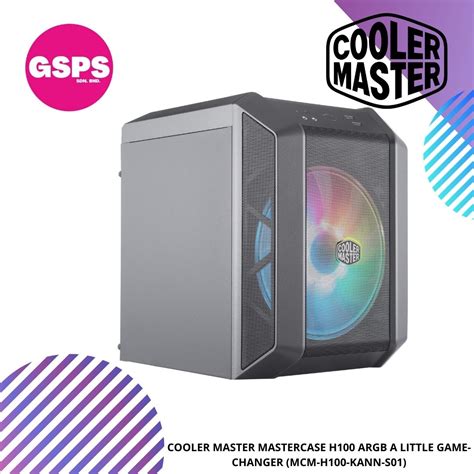 Cooler Master Mastercase H100 Argb Mini Itx Pc Case Mcm H100 Kann S01 Gs Premium Stores