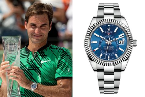 roger federer s watch collection federer s rolex watches — wrist enthusiast