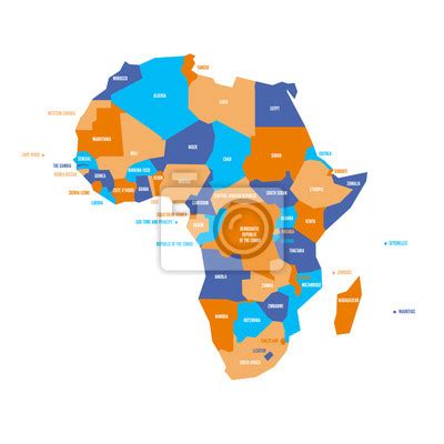 Tapeta Bardzo Uproszczona Infograficzna Mapa Polityczna Afryki Prosta The Best Porn Website