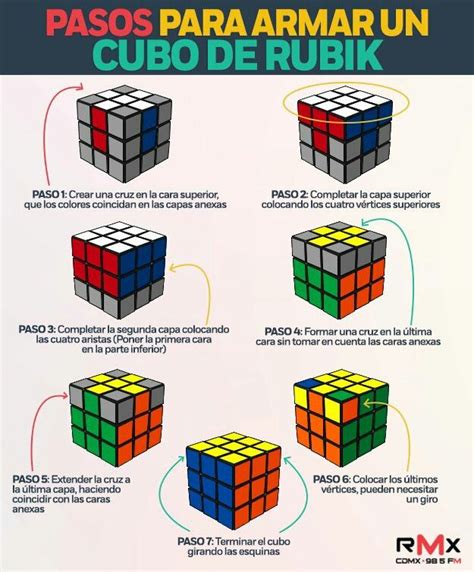 Lista 101 Foto Como Armar Un Cubo Rubik 3x3 Paso A Paso Para