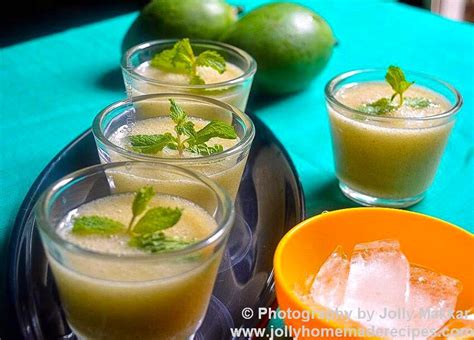 Roasted Aam Panna Recipe How To Make Aam Ka Panna Raw Mango Drink