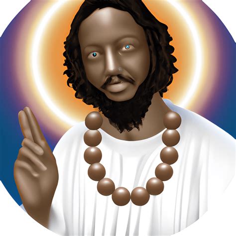 African American Jesus Graphic · Creative Fabrica