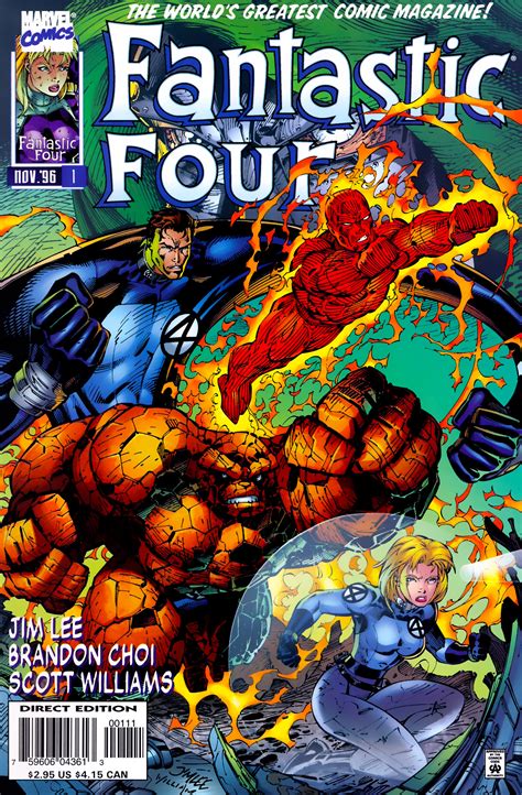 Read Online Fantastic Four 1996 Comic Issue 1