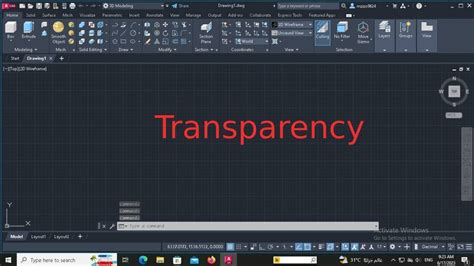 Transparency Autocad Tutorial Youtube