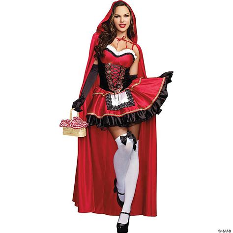 Women’s Sexy Little Red Riding Hood Costume Halloween Express
