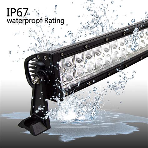 Willpower 42 Inch Curved Led Light Bar 240w Double Spot Flood Combo Led