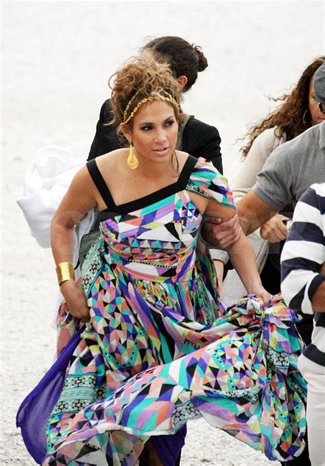 Photos Of Jennifer Lopez At A Photo Shoot In Athens